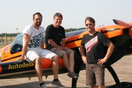 Florian Gigax, Daniel Goetschi et Urs Vogelsand