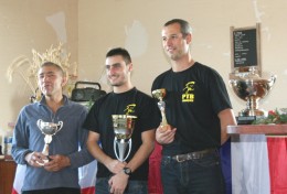 Bruno Lautard, Sylvain Ferroni et François Barriot